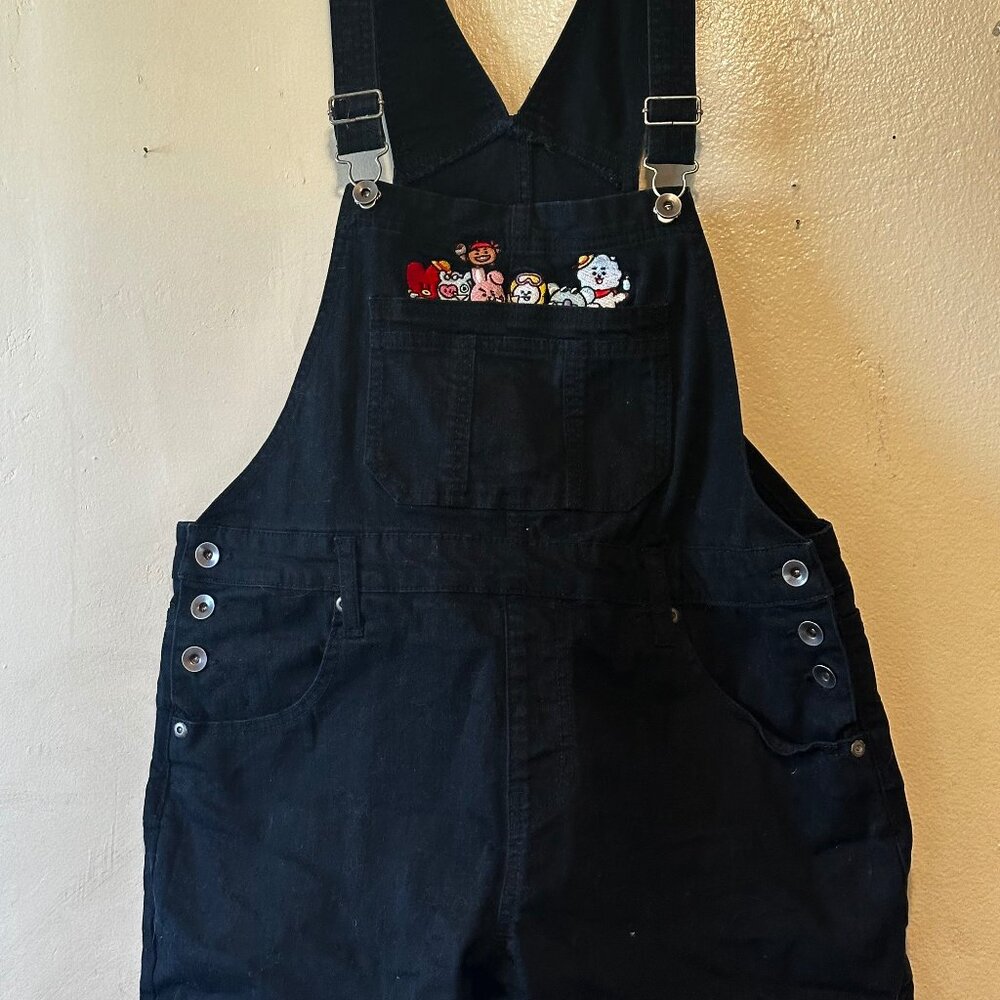 BT21 Embroidered Shortalls-Hot Topic